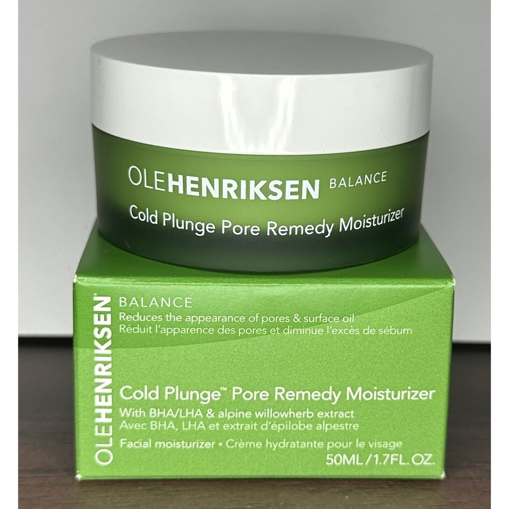OLE HENRIKSEN - Balance Cold Plunge Pore Remedy Moisturizer - 50ml 1.7 fl oz NIB
